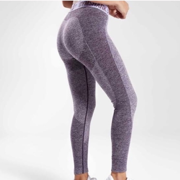 Gymshark Flex Purple Leggings - Picture 2 of 5